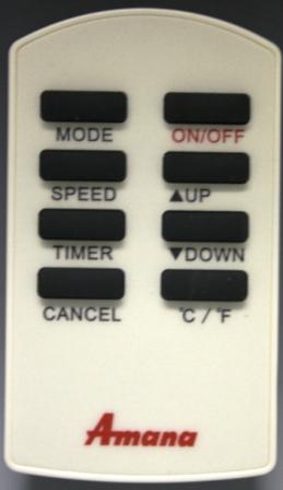AMANA AC-5620-44 AC Air Conditioner Remote