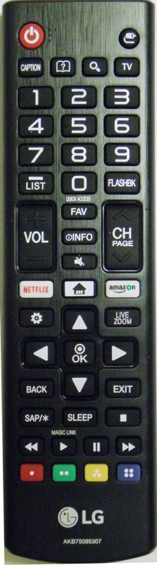 lg led tv remote