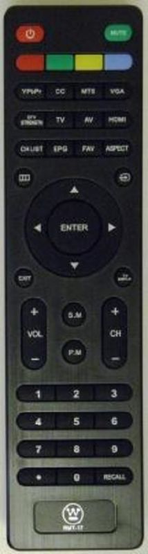 WESTINGHOUSE RMT-17 TV Remote Control - RemoteControls.com | Remote Controls